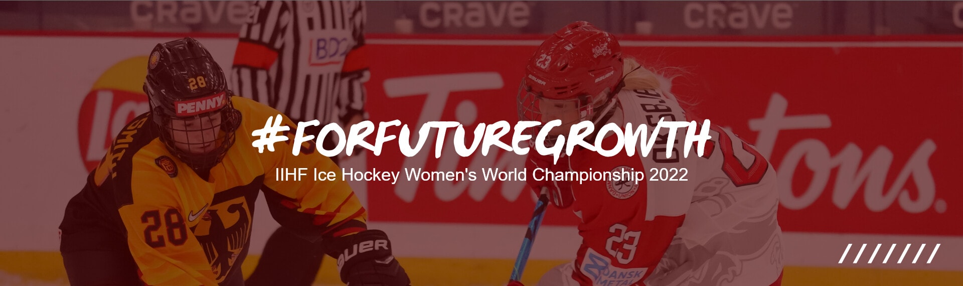 Bannerbillede for IIHF ishockey kvindelige verdensmesterskab 2022